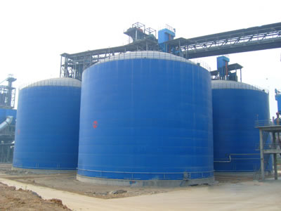 翰林镇水泥钢板库改造